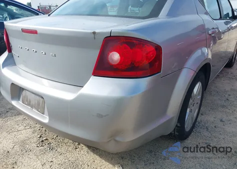 2014 Dodge Avenger Se из США, поврежденный, VIN 1C3CDZAB1EN173871
